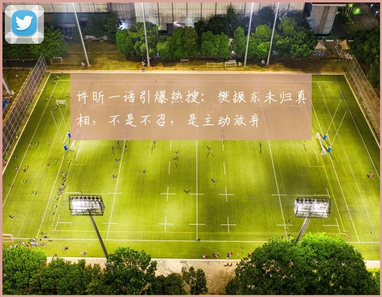 许昕一语引爆热搜：樊振东未归真相，不是不召，是主动放弃